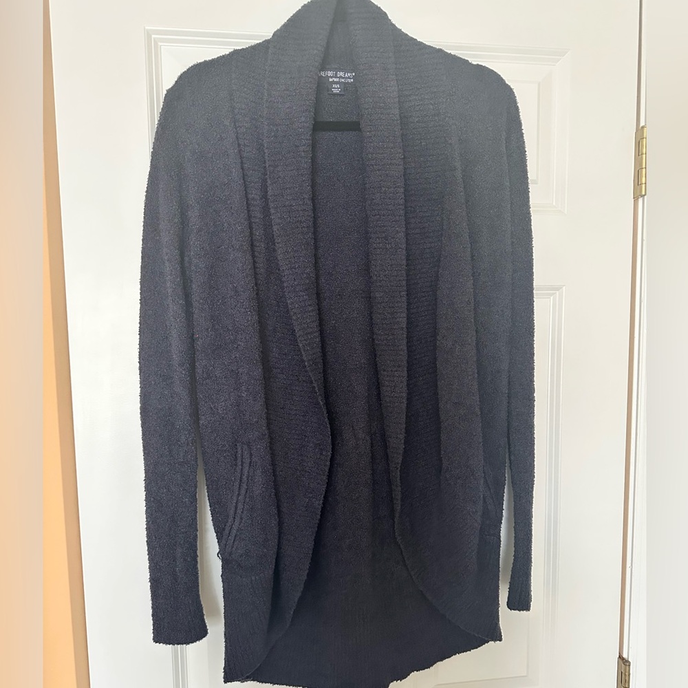 Barefoot Dreams Navy Bamboo Chic Lite Sweater - Size XS/S